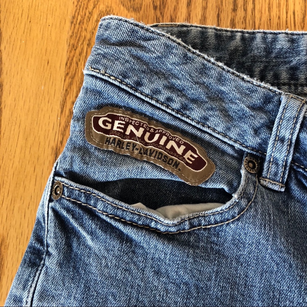 Harley Davidson Boot Cut Jeans - Picture 2 of 6